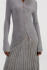 Luxe Crus sericum Mixtum Knit Cardigan | Premium PERFUSORIUS Altera Manufacturer