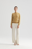 እንከን የለሽ 3D Knit Cashmere Sweater | ግራፊክ ጥለት OEM