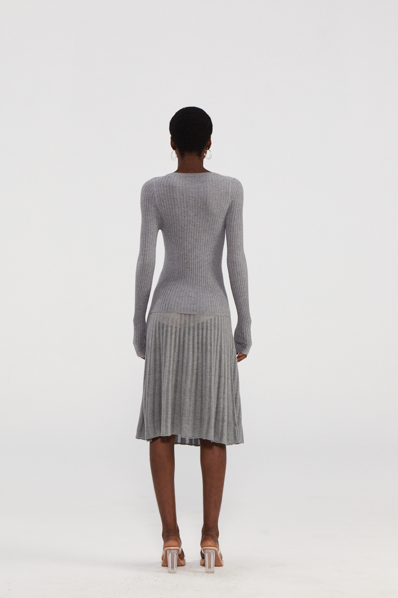 Luxe Crus sericum Mixtum Knit Cardigan | Premium PERFUSORIUS Altera Manufacturer