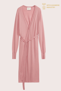 Premium Silk Cashmere Blend pitk&auml; neuletakki | 16GG naisten OEM-neuleet