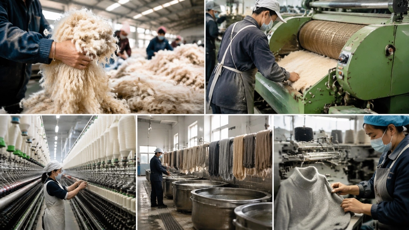 Panduan Pembuatan Sweater Kasmir: Dari Benang hingga Produk Jadi