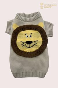 ژاکت حیوان خانگی 7GG با Lion Intarsia OEM 