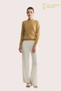 እንከን የለሽ 3D Knit Cashmere Mesh Sweater | የላቀ OEM