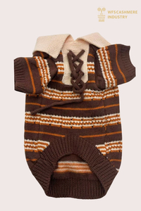 ژاکت 7GG Fair Isle Lace-Up Pet | Heritage Outdoor Pet Knitwear OEM