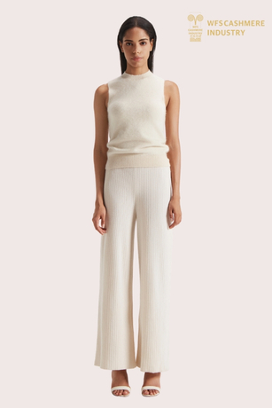 Premium Brushed Cashmere Tank Top | ဇိမ်ခံ Twinset OEM