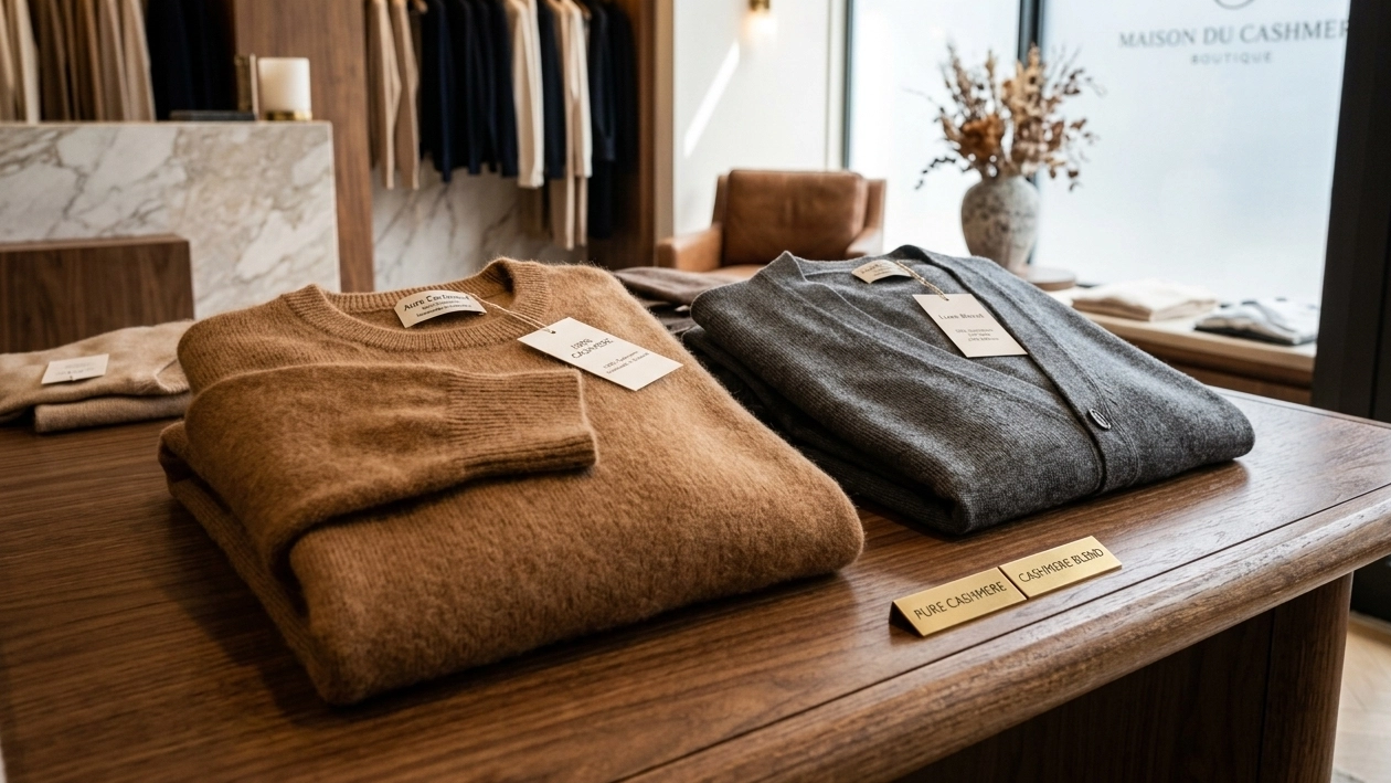 100% Cashmere vs Cashmere Blends: C&aacute;il&iacute;ocht agus Luach a Thuiscint