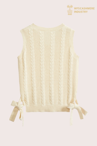 Cniot&aacute;lfaidh C&aacute;bla Pr&eacute;imh Kid Vest Cashmere | Monar&oacute;ir OEM &Eacute;ada&iacute; Leana&iacute; s&oacute;