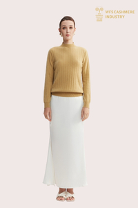 Pelompat Chevron Cashmere Knit 3D Lancar | OEM lanjutan